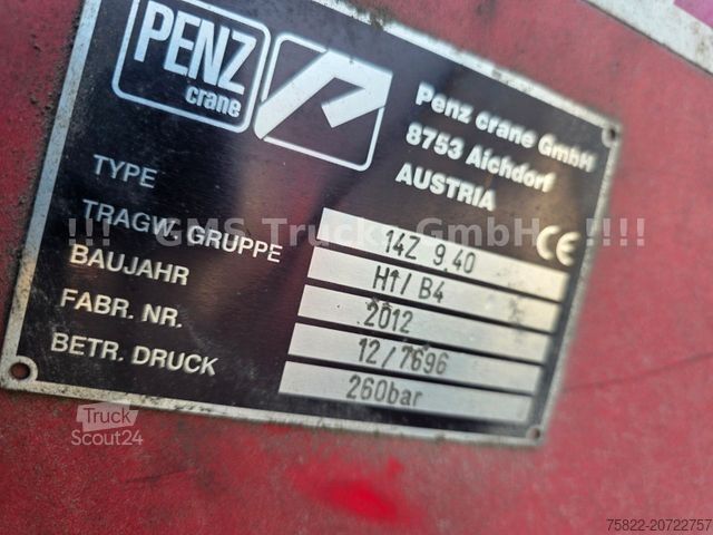 Holztransporter LKW MERCEDES-BENZ Arocs 2651 / 6X4 / Penz 14Z