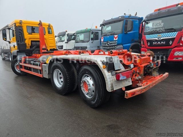 Контейнеровоз з гачком (рол-офф) MAN TGS 26.400 / Meiller / Retarder