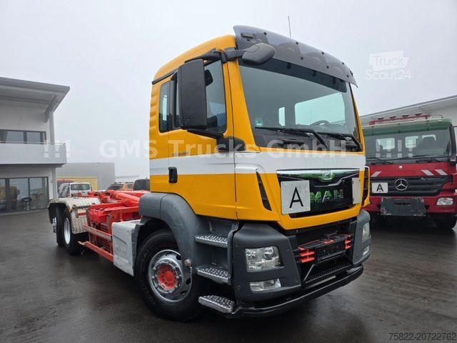 Контейнеровоз з гачком (рол-офф) MAN TGS 26.400 / Meiller / Retarder