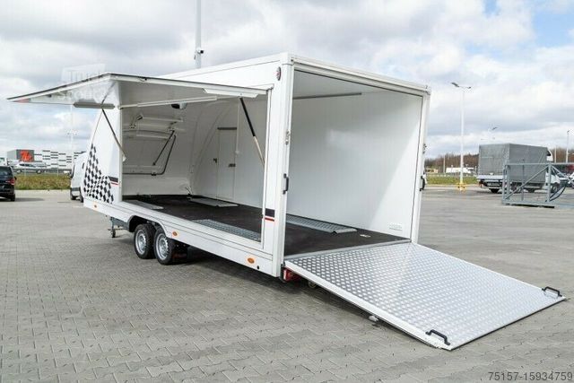 Boxtrailer BLYSS Kofferanhänger Autoanhänger 580x230x190cm  3,5t