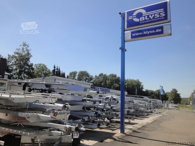 Причіп-фургон BLYSS Kofferanhänger Anhänger 1300kg zGG 262x130x150cm