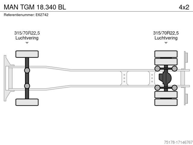 Чемодан MAN TGM 18.340 BL