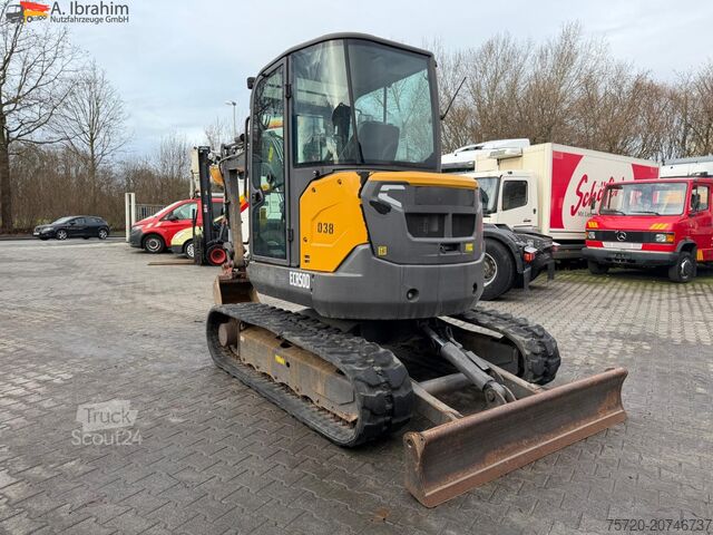 Mini-pelle Volvo ECR50D Schnellwechsler | Klima | 2 x vorhanden | deutsche Maschine