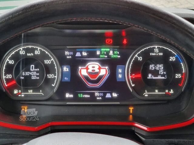 Fahrgestell mit Fahrerhaus Scania R580 V8 NGS Highline 6x2 - Loadlift - Retarder ...