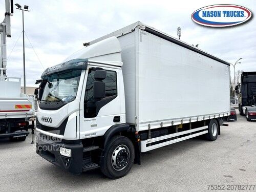 Tovorno vozilo s ravno platformo in ponjavo Iveco Eurocargo 180-320P