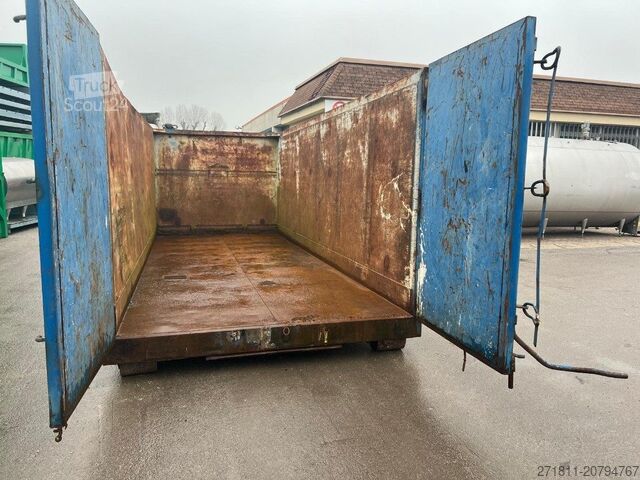 Hákový kontajner CONTAINER SCARRABILE USATO A CIELO APERTO