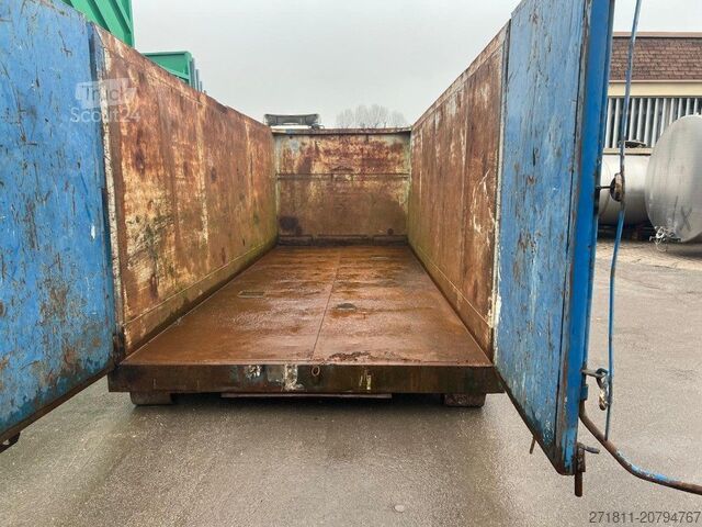 Hákový kontajner CONTAINER SCARRABILE USATO A CIELO APERTO