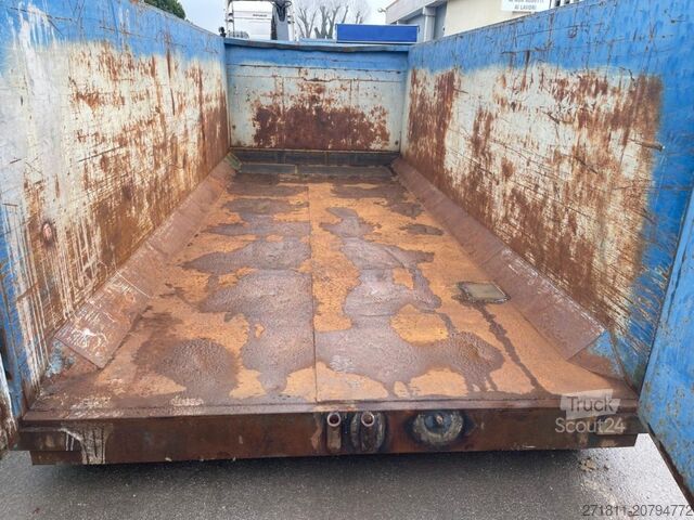 Hákový kontajner CONTAINER SCARRABILE USATO A CIELO APERTO