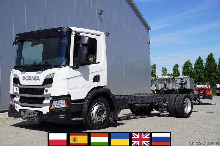 Шасі SCANIA P280 4×2 / 140 tho. km / Chassis 735 cm