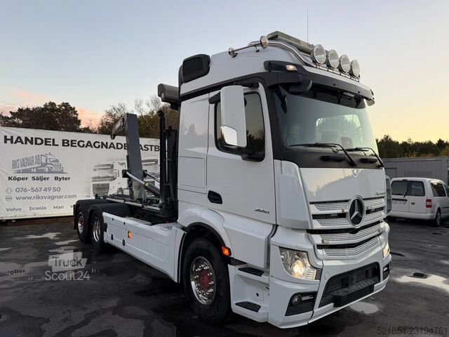 Mercedes-Benz Actros 2851 6x2*4, 20-ton JOAB Hook-lift, 2019 Mercedes-Benz Actros 2851 6x2*4, 20-ton JOAB Hook-lift, 2019