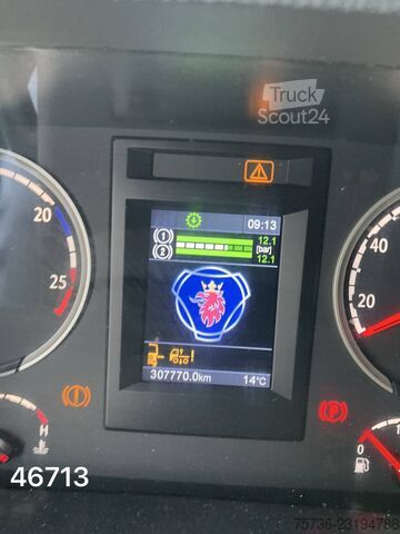 Scania G 480 8x2 Medienos keltuvas 15m³ Kombinuotas nuotekų siurblys – perdirbėjas Scania G 480 8x2 Holzmaan 15m³ Combi kolkenzuiger Recy...