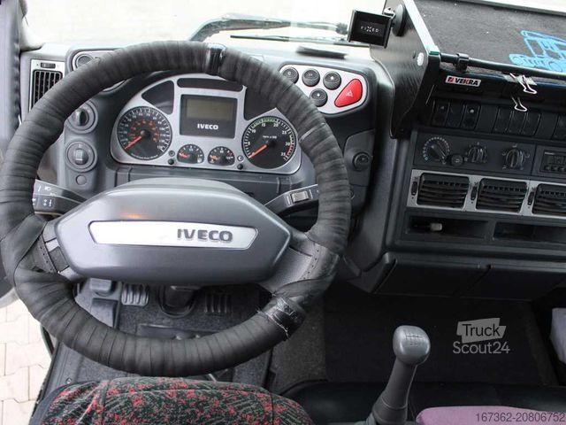 Samochód ciężarowy z plandeką typu platforma IVECO EUROCARGO 120EL21, EURO 3, PNEU 80%