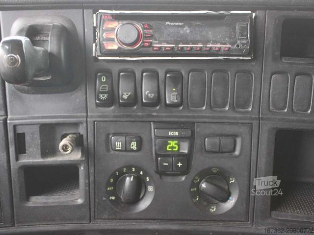 Φορτηγό πλατφόρμα με μουσαμά SCANIA R410, EURO 6, 6X2, AIR SUSPENSIONS