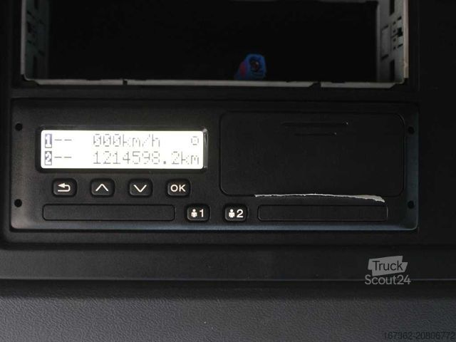 Φορτηγό πλατφόρμα με μουσαμά SCANIA R410, EURO 6, 6X2, AIR SUSPENSIONS