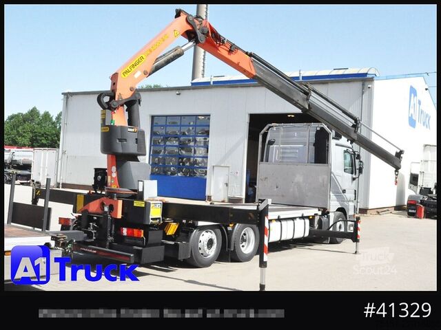 Tovorna dvigalka na tovornjaku MERCEDES-BENZ 2541 MP3, Kran: PK 34002 SH, Container, FUNK