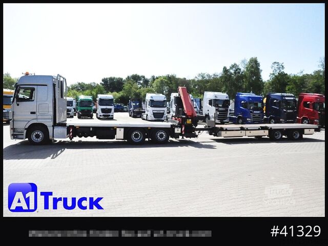 Tovorna dvigalka na tovornjaku MERCEDES-BENZ 2541 MP3, Kran: PK 34002 SH, Container, FUNK
