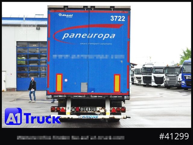 Atvira puspriekabė su tentu KRONE SD Tautliner, Code XL, 1 Vorbesitzer