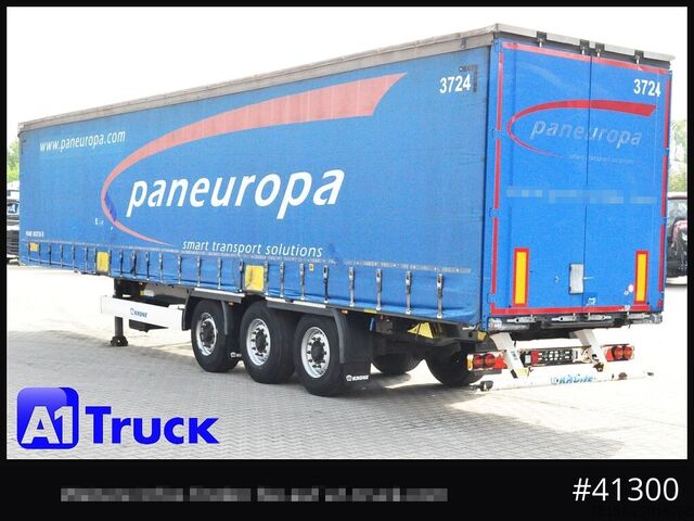 Atvira puspriekabė su tentu KRONE SD Tautliner, Code XL, 1 Vorbesitzer