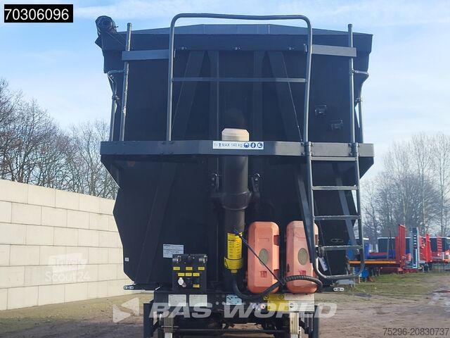 Camion de gunoi STAS S300CX TUV 10/26 Lifting Axle 58m3