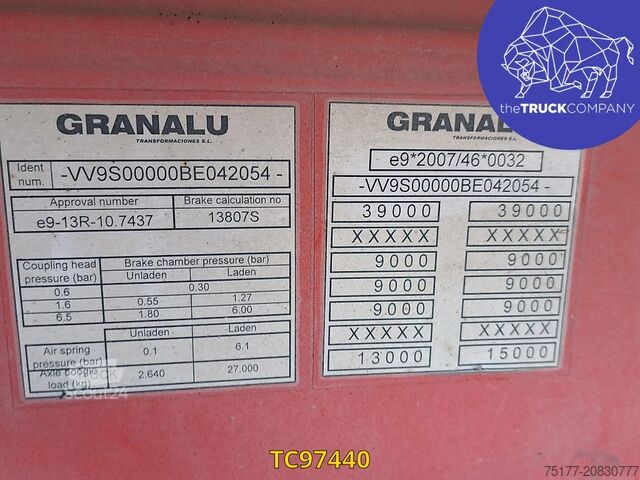 Benne DAF GRANALU kipper