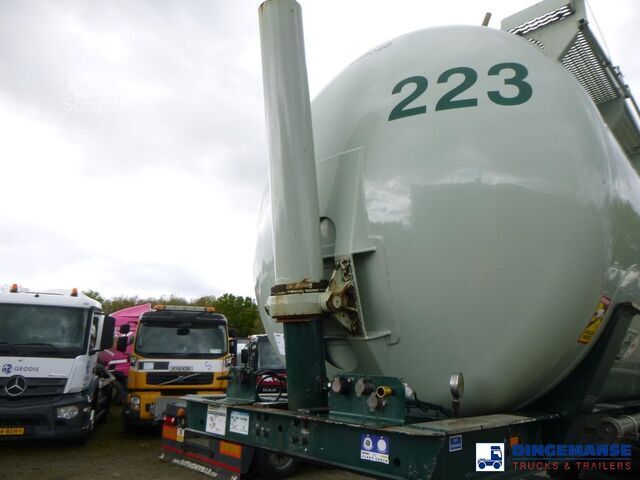 خزان Feldbinder Powder tank alu 60 m3 (tipping)