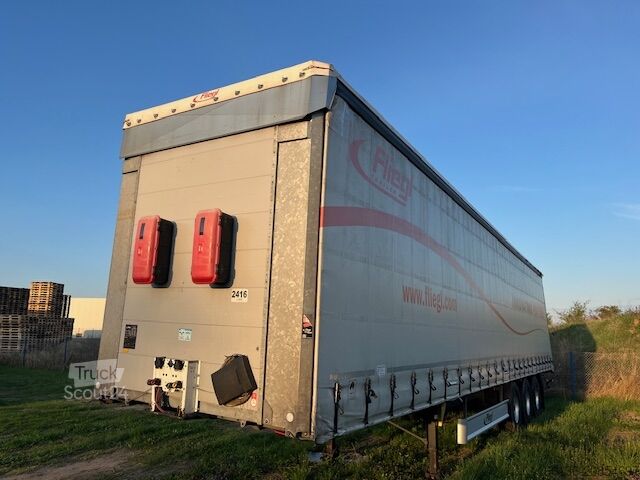 Open semitrailer with tarp FLIEGL Gardine Standard SDS 350