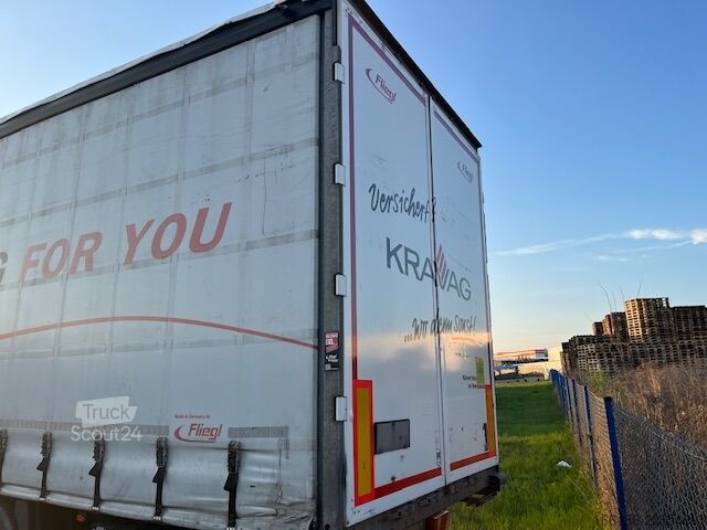 Open semitrailer with tarp FLIEGL Gardine Standard SDS 350