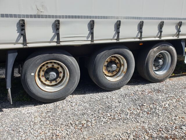 Semi-reboque aberto com lona FLIEGL 3-Achs Gardine SDS 350 RoadRunner