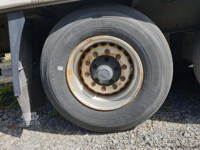 Semi-reboque aberto com lona FLIEGL 3-Achs Gardine SDS 350 RoadRunner
