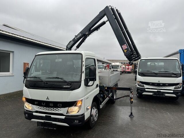 Pick-up van Fuso 6S15 Pritsche 3.0m Kran 4xhydr. Funk!