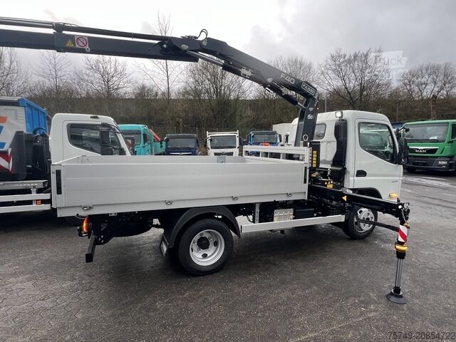 Pick-up van Fuso 6S15 Pritsche 3.0m Kran 4xhydr. Funk!