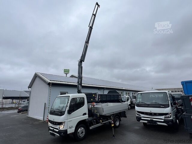 Pick-up van Fuso 6S15 Pritsche 3.0m Kran 4xhydr. Funk!