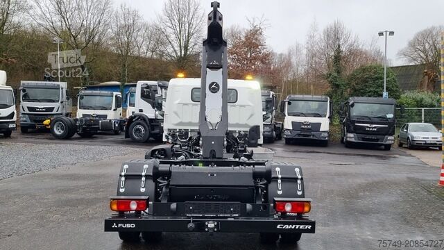 Telehoist load lugger van Fuso Canter FUSO 9C18 Duonic City Abrollkipper