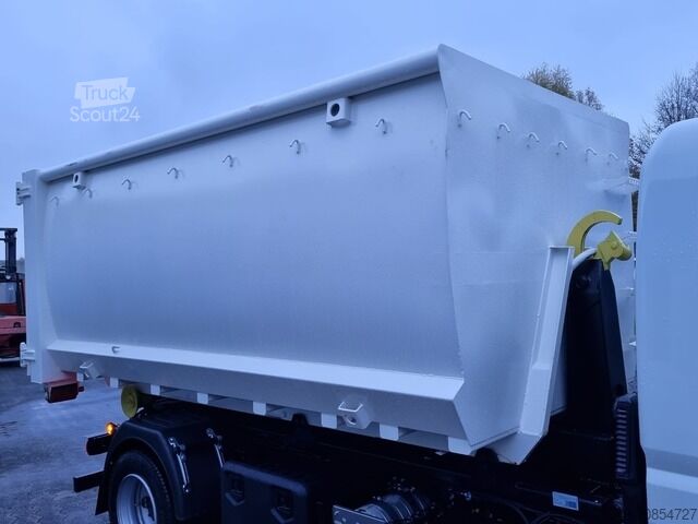 Telehoist load lugger van Fuso Canter FUSO 9C18 Duonic City Abrollkipper