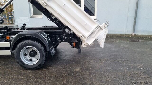 Telehoist load lugger van Fuso Canter FUSO 9C18 Duonic City Abrollkipper