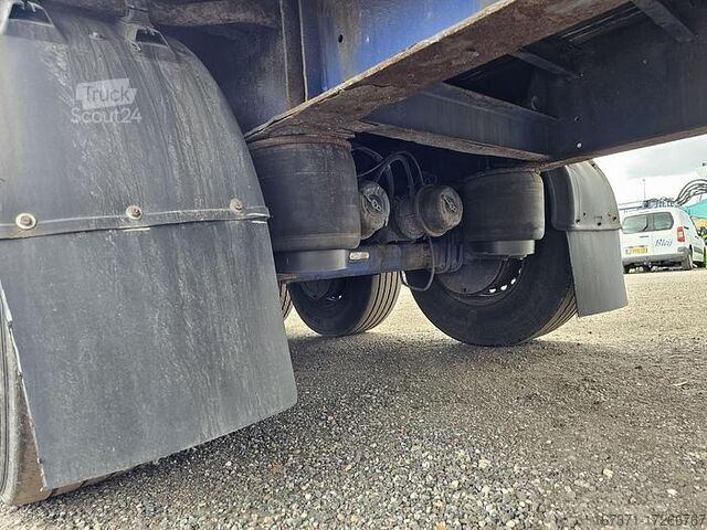 Plokščia platforma PACTON 3 AXLE FLATBED TRAILER BPW DRUM
