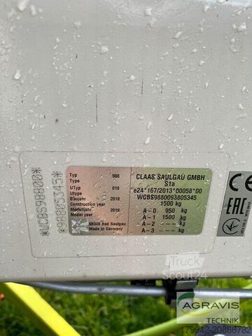 Rastrillo henificador Claas LINER 2900 TREND