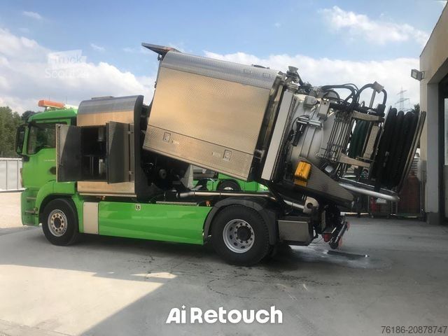 Autocisterna a vuoto MAN 18.440 LL Cappellotto CAP1600 Combi