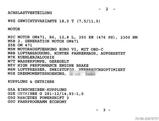 Standardni tegljač MERCEDES-BENZ Actros 1848 LS BIG Space VOLLAUSSTATTUNG