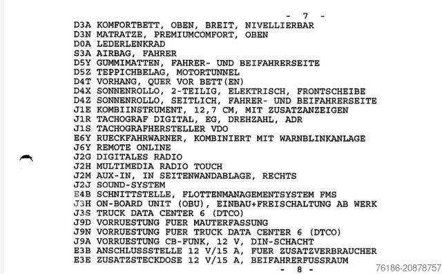 Standard trækkerunit MERCEDES-BENZ Actros 1848 LS BIG Space  VOLLAUSSTATTUNG
