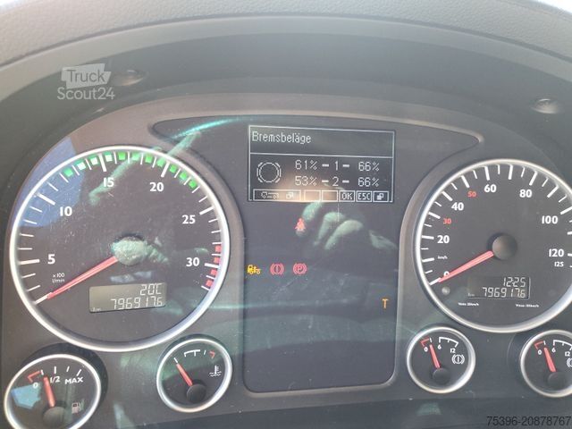 Platformas kravas automašīna ar tentu MAN TGM 15.290 BL Curtainside-Edscha, 1.Hand