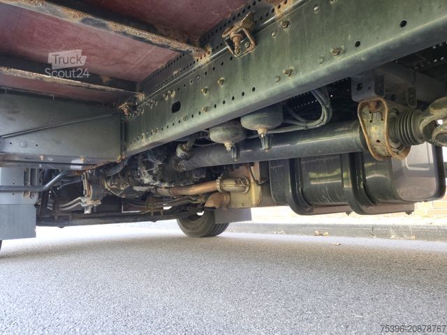 Platformas kravas automašīna ar tentu MAN TGM 15.290 BL Curtainside-Edscha, 1.Hand