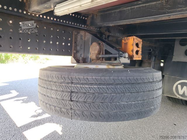 Platformas kravas automašīna ar tentu MAN TGM 15.290 BL Curtainside-Edscha, 1.Hand