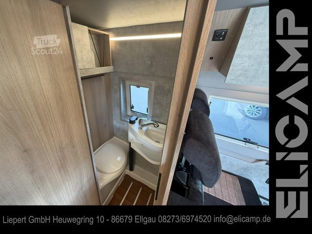 Autorulotă ROBETA Womondo Lifestyle 600 Aufstelldach - Lithium