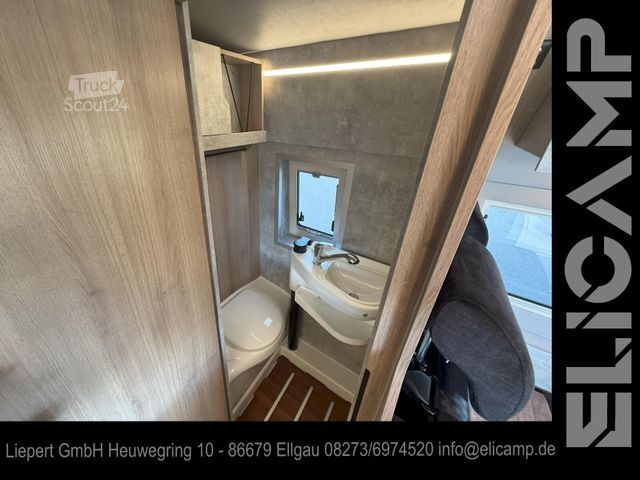 Autorulotă ROBETA Womondo Lifestyle 600 Aufstelldach - Lithium