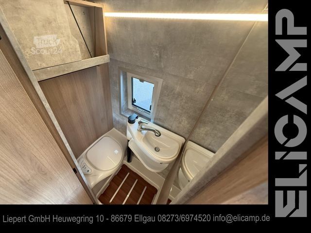 Autorulotă ROBETA Womondo Lifestyle 600 Aufstelldach - Lithium