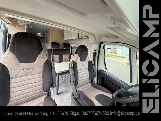 Autorulotă ROBETA Womondo Lifestyle 600 Aufstelldach - Lithium