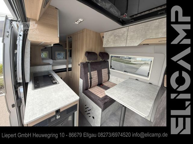 Autorulotă ROBETA Womondo Lifestyle 600  Aufstelldach - Lithium