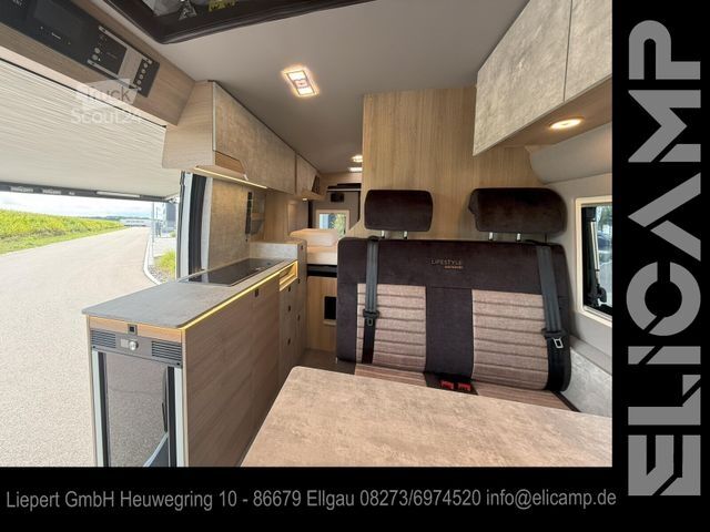 Autorulotă ROBETA Womondo Lifestyle 600 Aufstelldach - Lithium