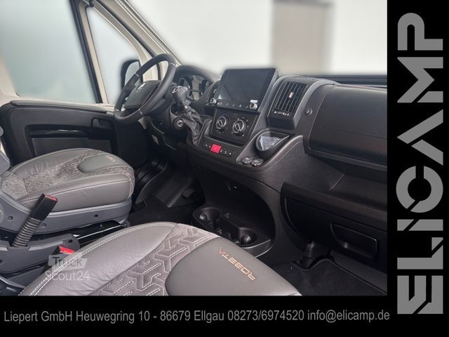 Autorulotă ROBETA Helios 165PS Gasfrei - Lithium - Solar - Hubbett